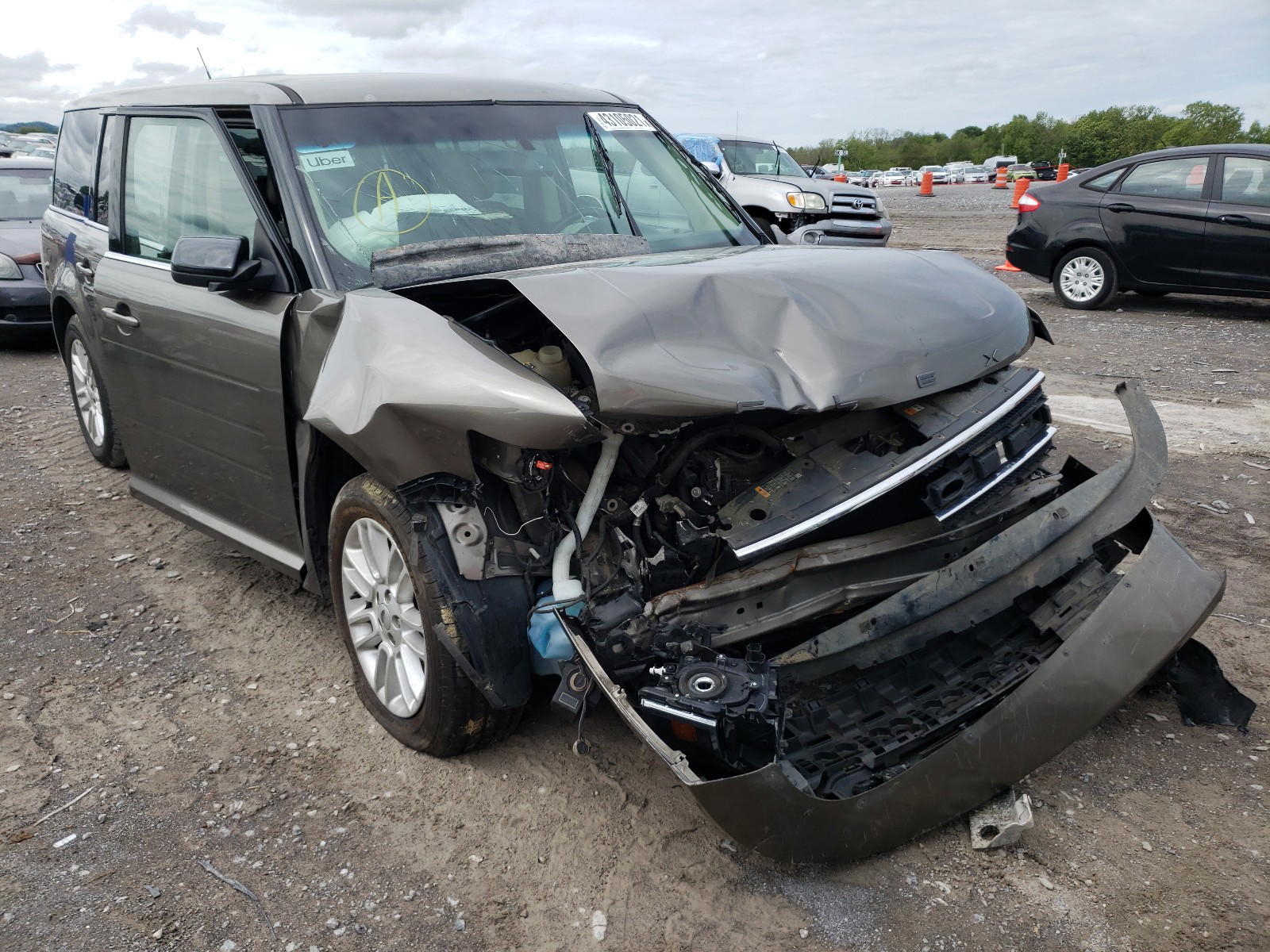 FORD FLEX 2013 with VIN 2FMGK5C86DBD32421 - Photo from auction