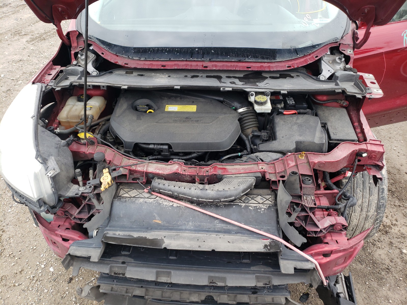 Photo 7 from auction – 2013 FORD ESCAPE SEL with VIN 1FMCU0HX6DUA92258