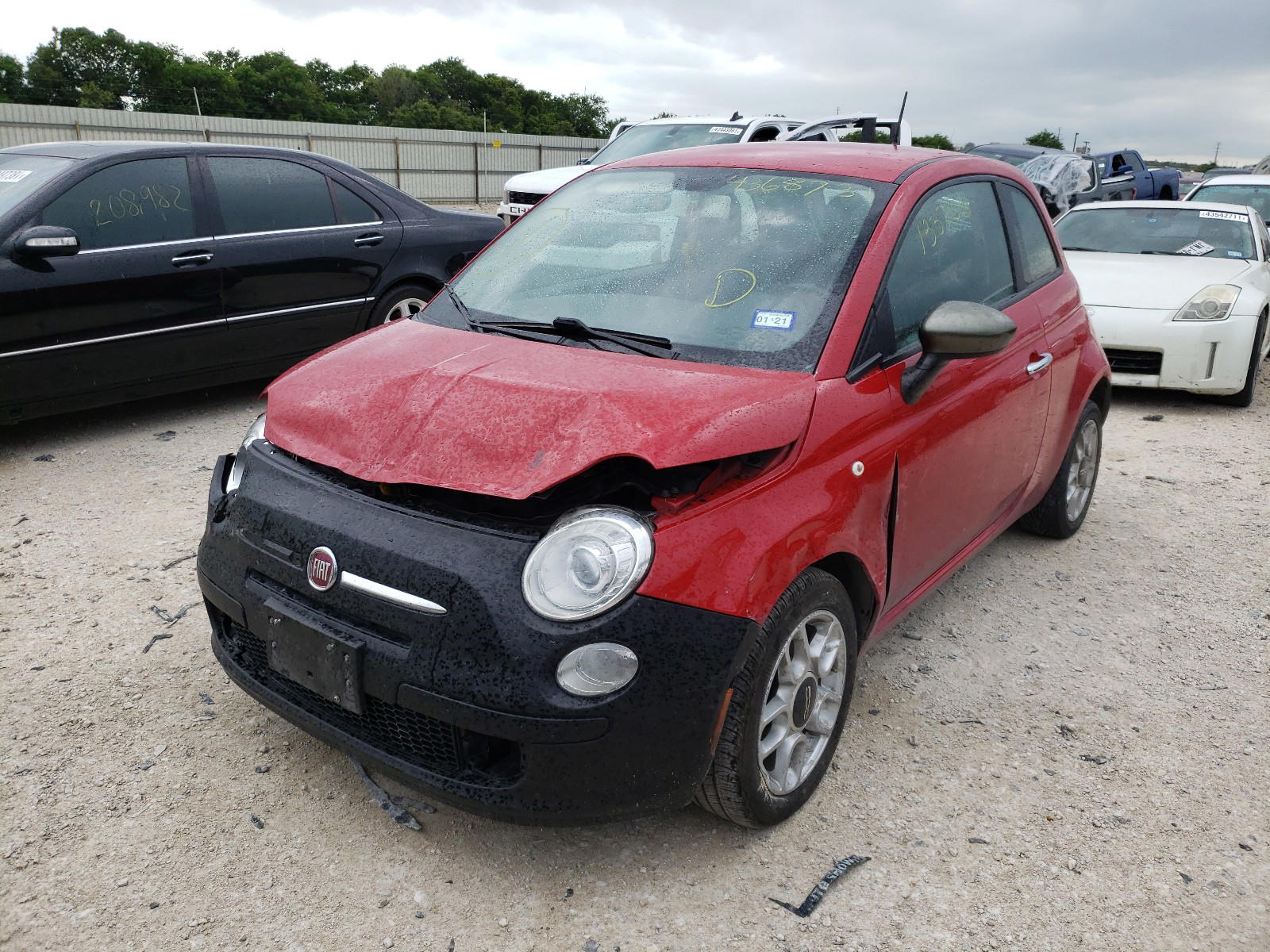 Photo 2 from auction – 2012 FIAT 500 POP with VIN 3C3CFFAR4CT385229
