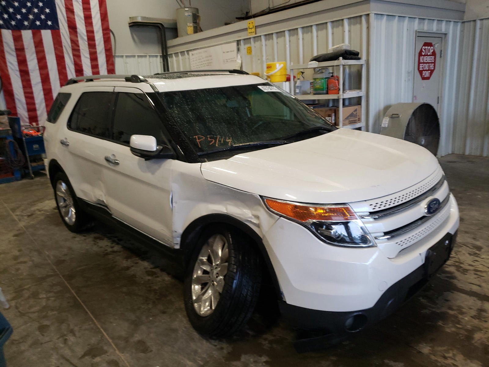 FORD EXPLORER L 2012 with VIN 1FMHK8F80CGA56360 - Photo from auction
