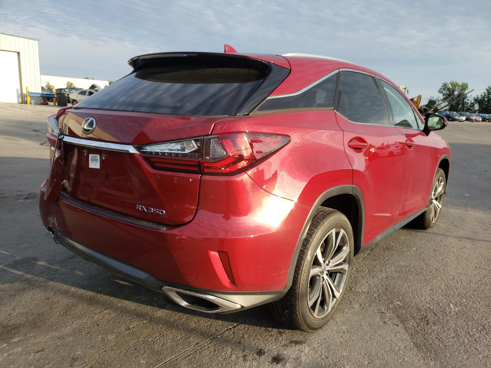 Photo 4 from auction – 2019 LEXUS RX 350 BAS with VIN 2T2ZZMCA3KC136412