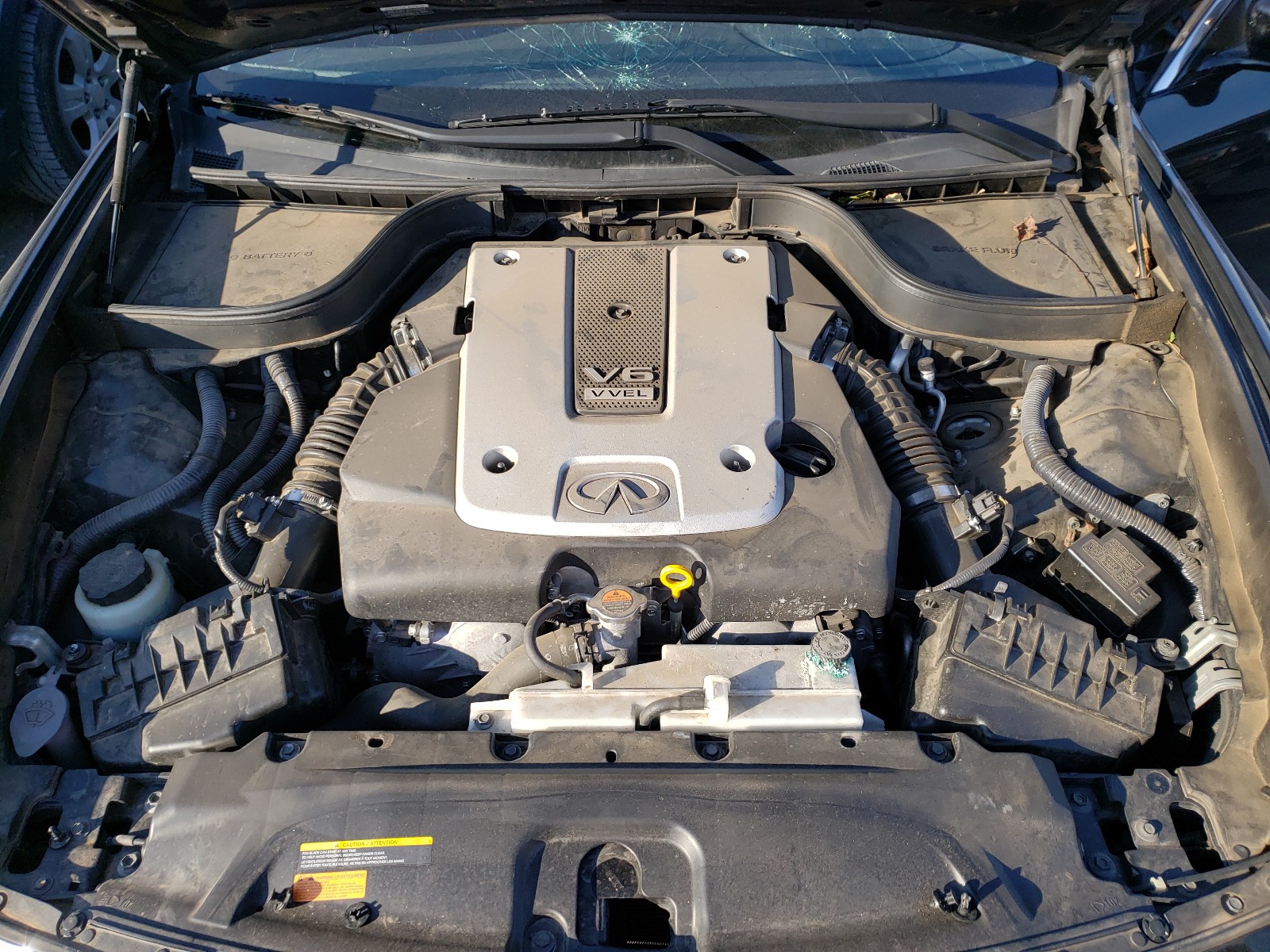 Photo 7 from auction – 2015 INFINITI Q40 with VIN JN1CV6AP3FM500283