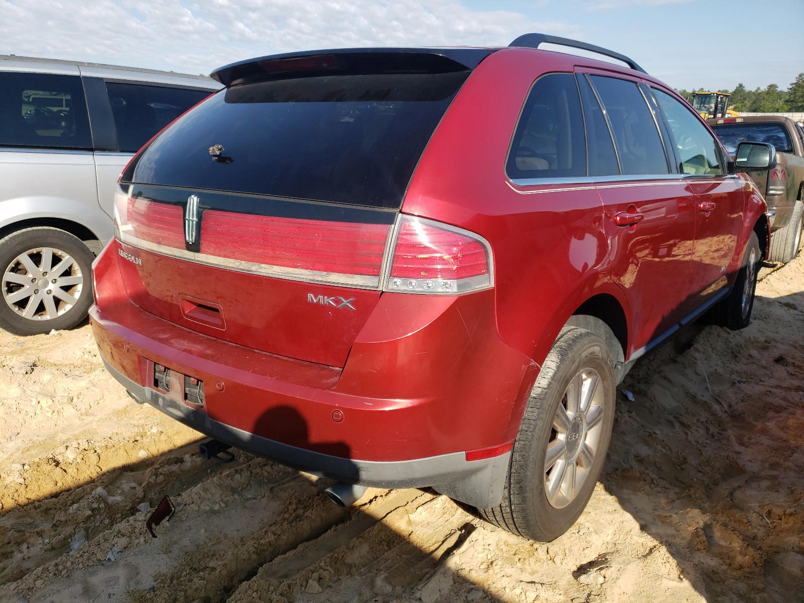 Photo 4 from auction – 2007 LINCOLN MKX with VIN 2LMDU88C77BJ05436