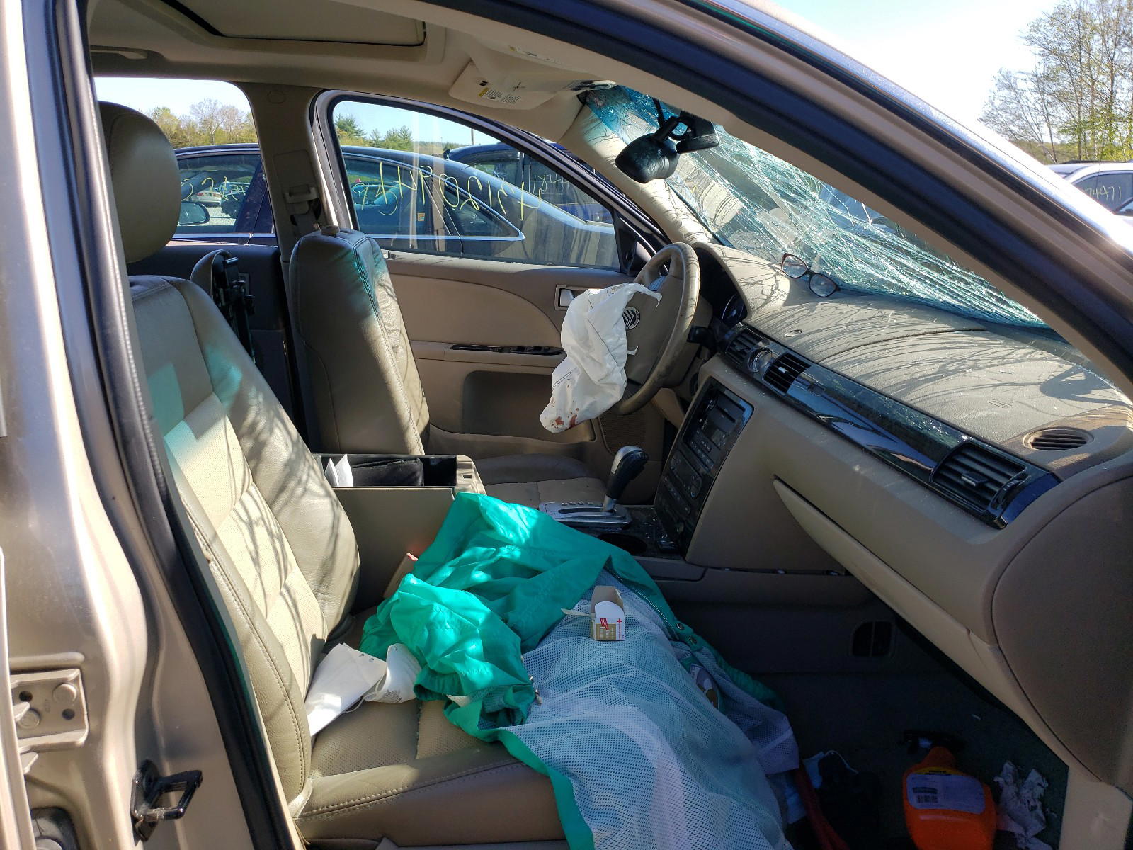 Photo 5 from auction – 2005 MERCURY MONTEGO PR with VIN 1MEFM43145G624701