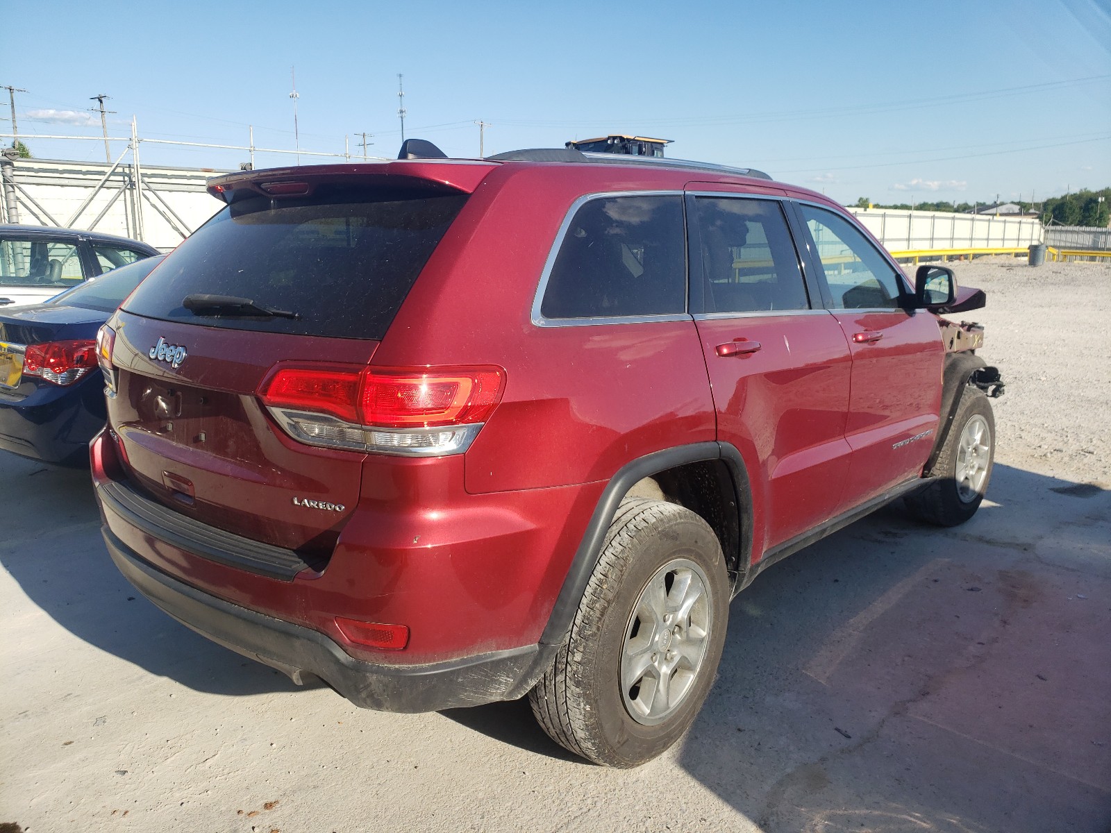 Photo 4 from auction – 2014 JEEP GRAND CHER with VIN 1C4RJFAG4EC214286