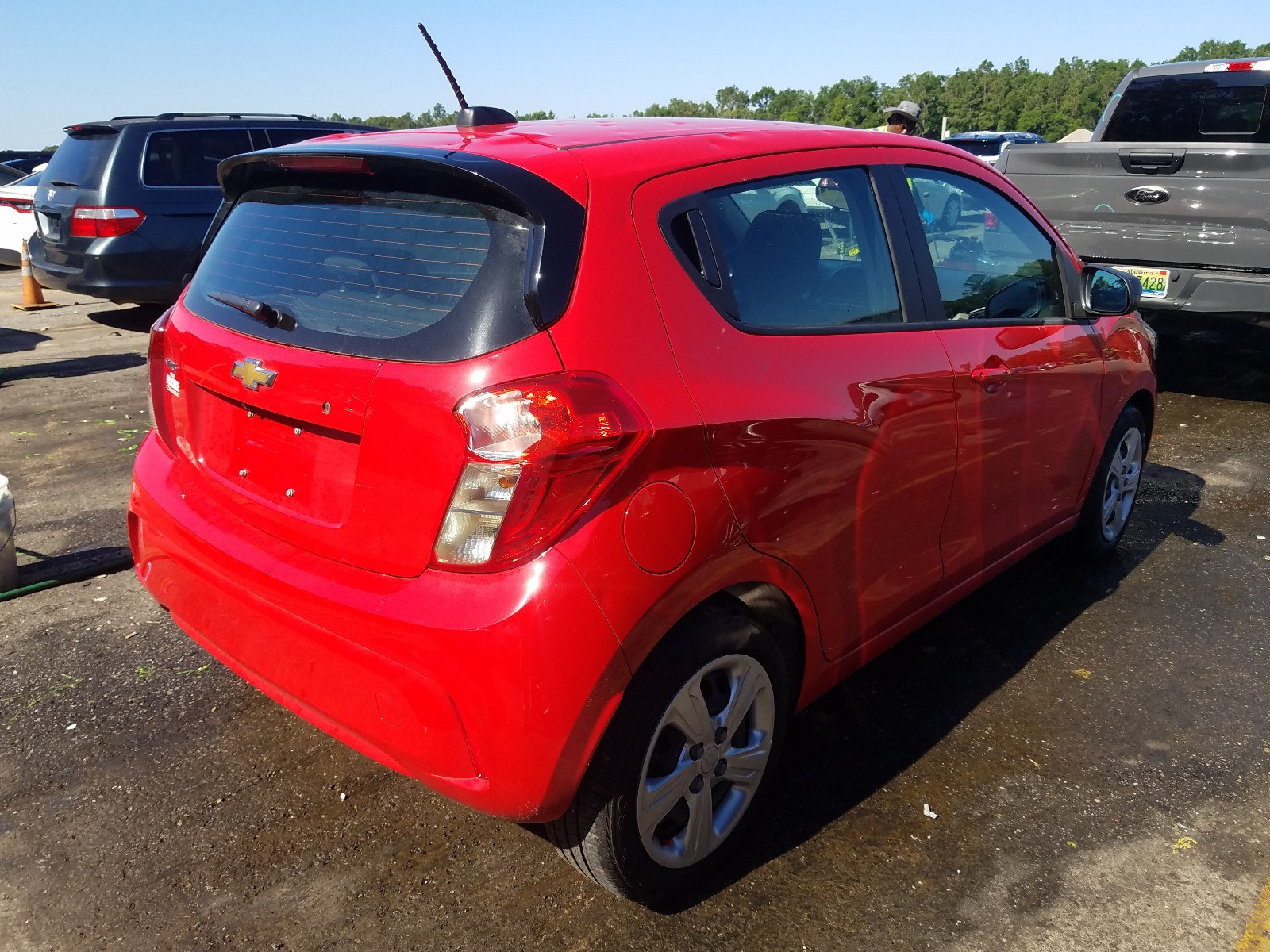 Photo 4 from auction – 2020 CHEVROLET SPARK LS with VIN KL8CA6SAXLC411114