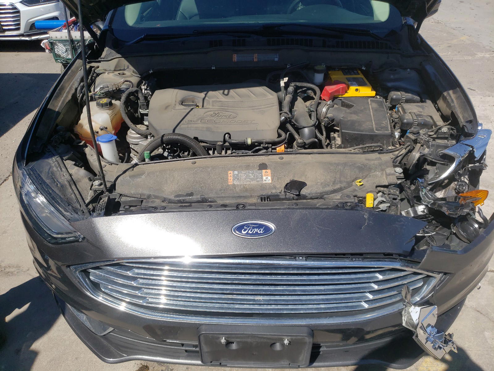 Photo 7 from auction – 2017 FORD FUSION SE with VIN 3FA6P0HD3HR407650