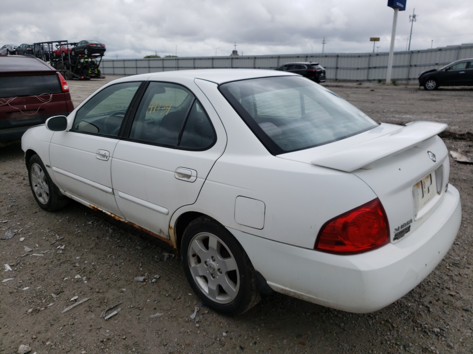 Photo 3 from auction – 2006 NISSAN SENTRA with VIN 3N1CB51D36L496884