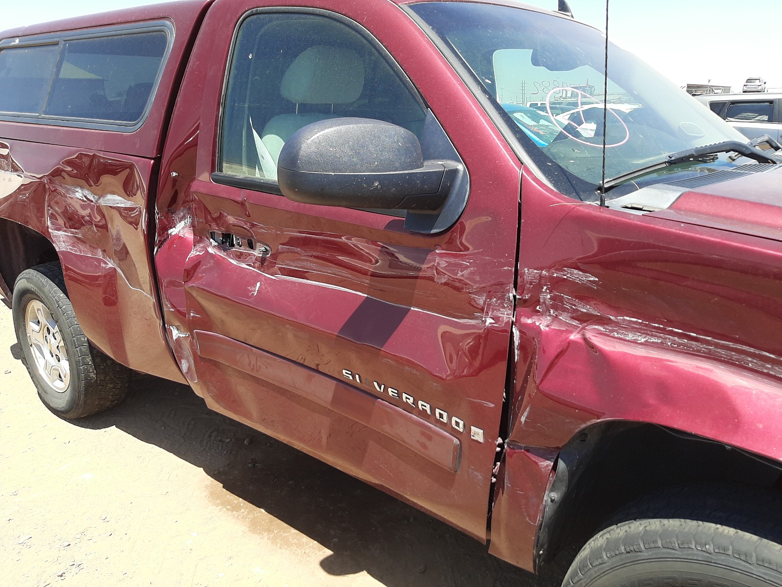 Photo 9 from auction – 2008 CHEVROLET SILVERADO with VIN 1GCEK14J18Z163109