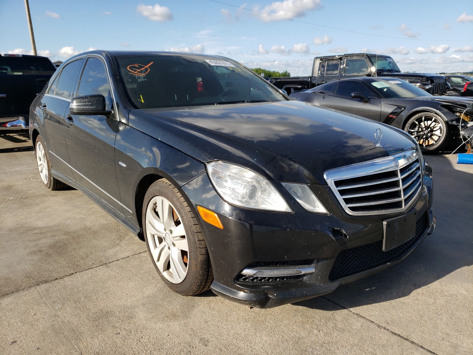 Photo 1 from auction – 2012 MERCEDES-BENZ E 350 BLUE with VIN WDDHF2EB3CA543855