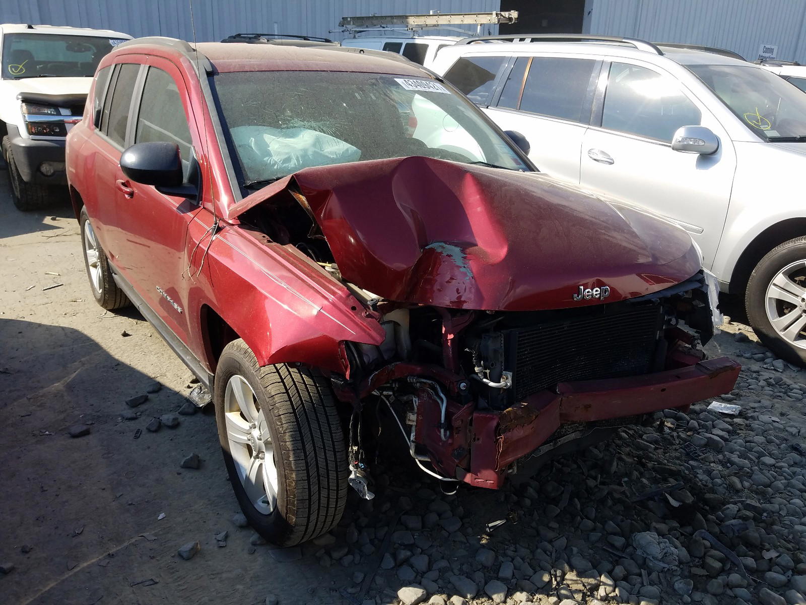Photo 9 from auction – 2013 JEEP COMPASS LA with VIN 1C4NJDEB7DD253495