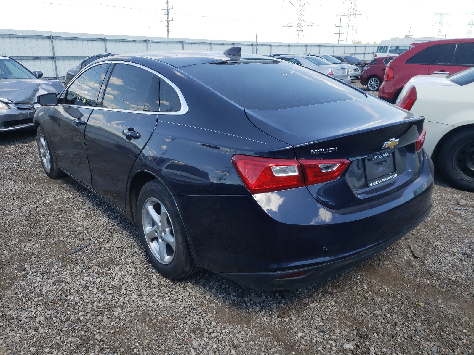 Photo 3 from auction – 2018 CHEVROLET MALIBU LS with VIN 1G1ZB5ST8JF201447