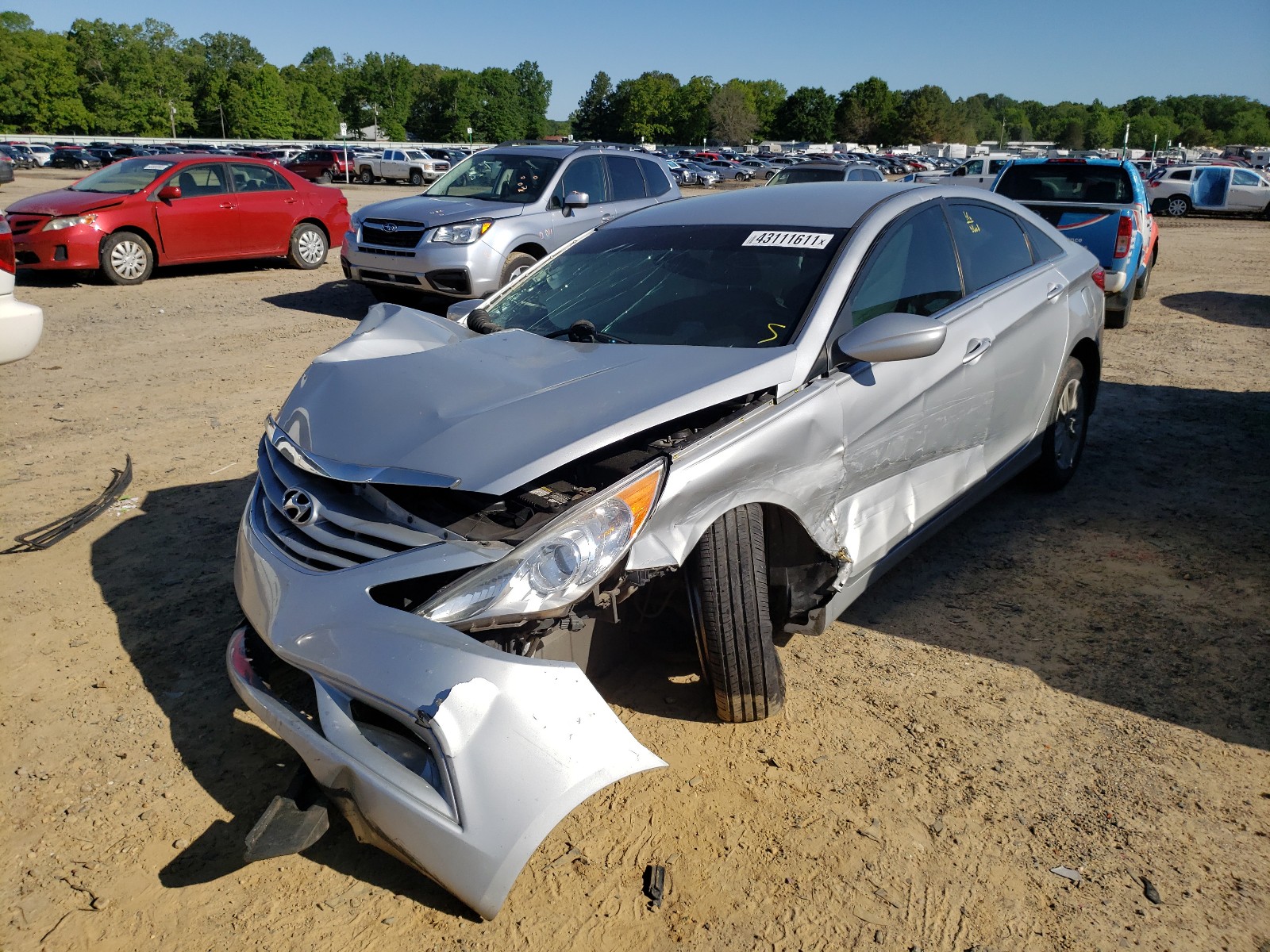 Photo 2 from auction – 2013 HYUNDAI SONATA GLS with VIN 5NPEB4AC7DH509608