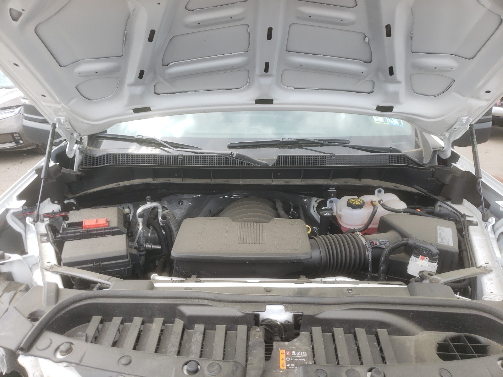Photo 7 from auction – 2021 CHEVROLET SILVERADO with VIN 1GCPYAEH1MZ185687