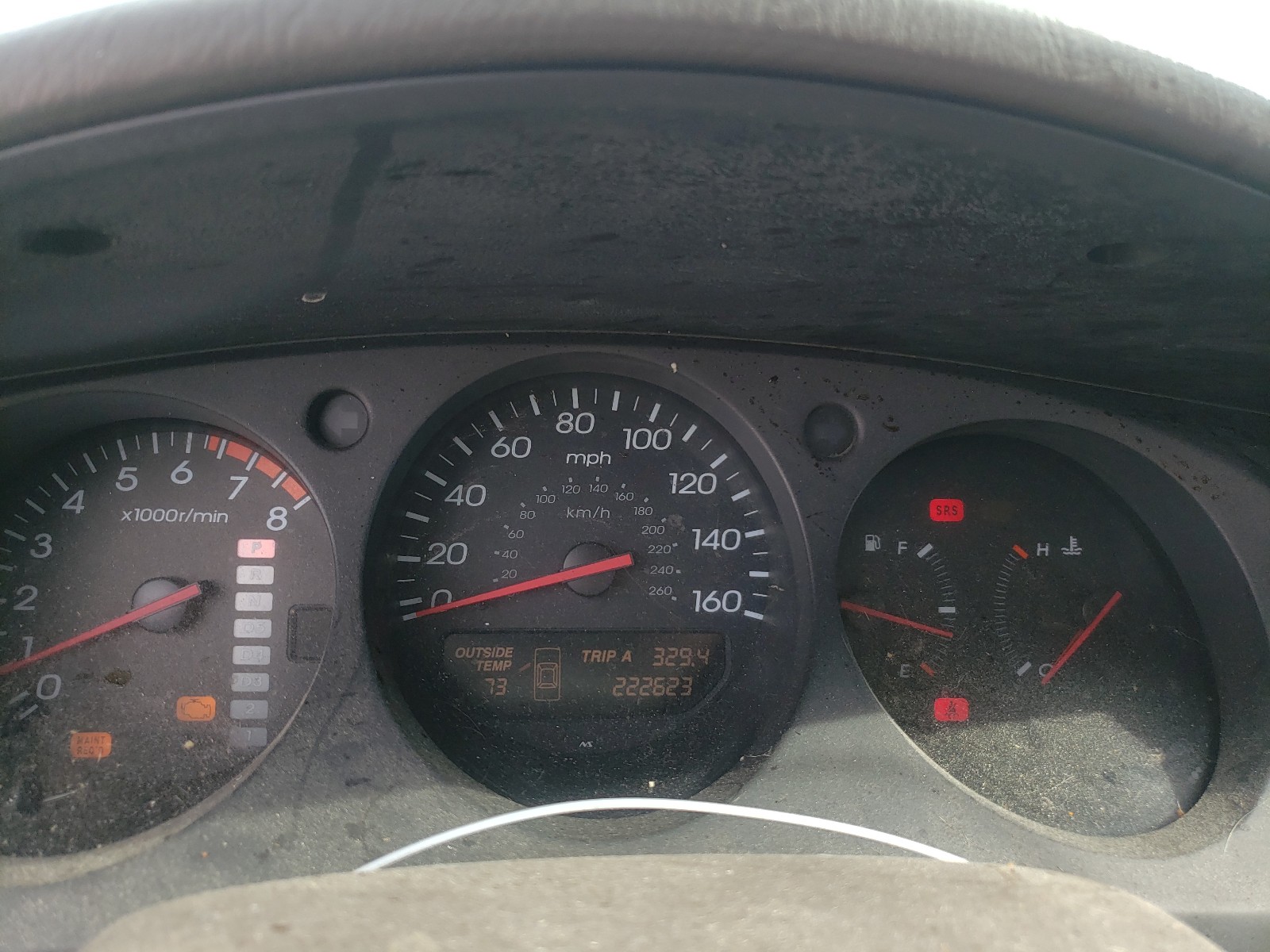 Photo 8 from auction – 2003 ACURA TL with VIN 19UUA56693A057935