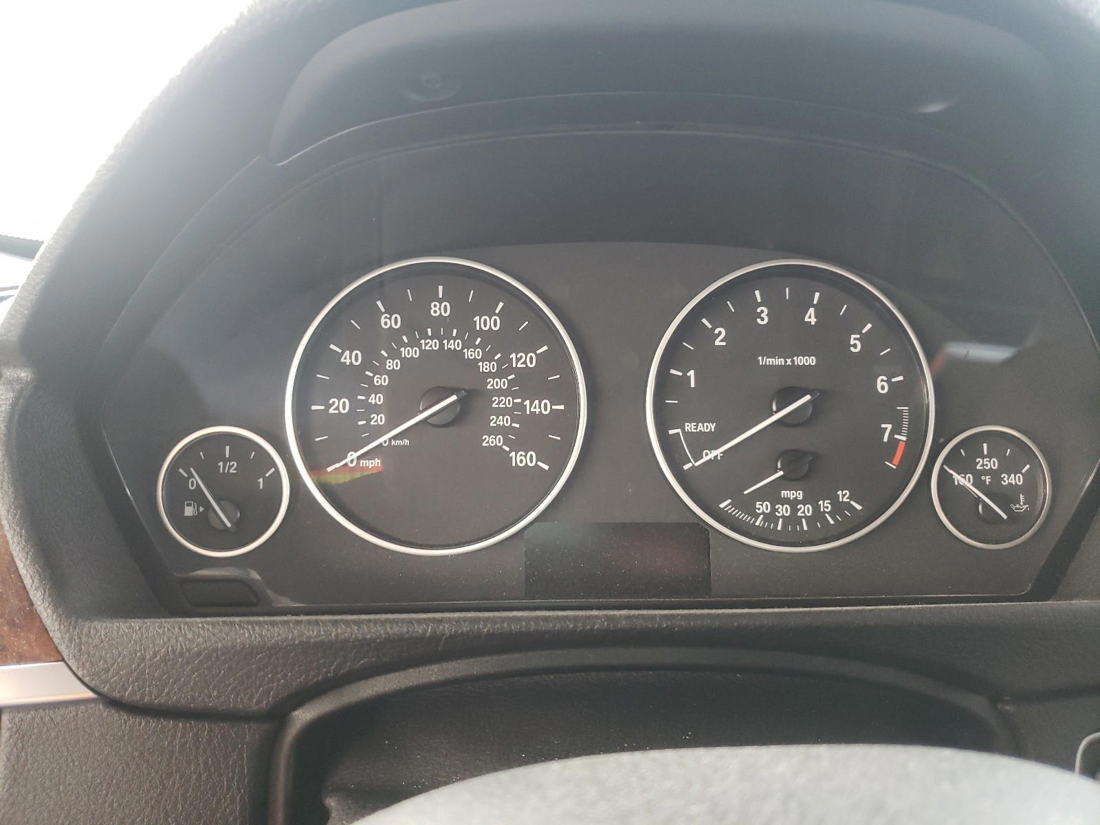 Photo 8 from auction – 2014 BMW 328 I with VIN WBA3A5G57ENP34005