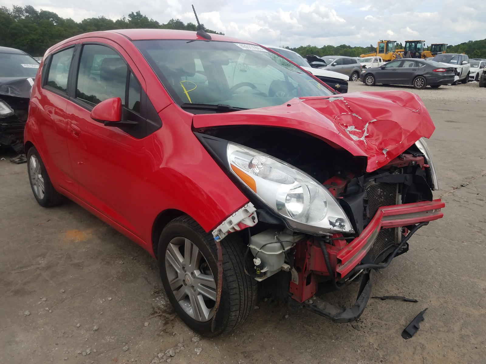 CHEVROLET SPARK LS 2014 with VIN KL8CB6S90EC460862 - Photo from auction