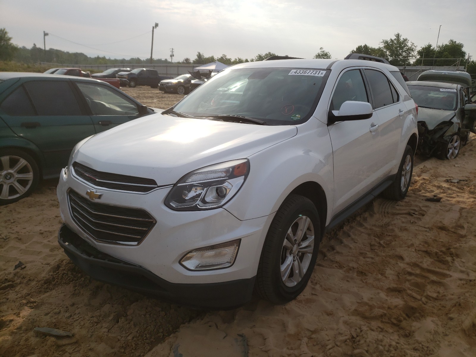 Photo 2 from auction – 2016 CHEVROLET EQUINOX LT with VIN 2GNALCEK6G6353259