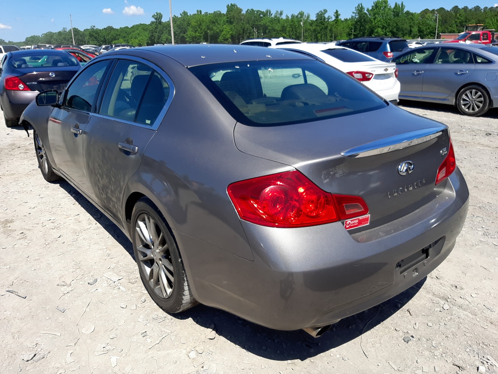 Photo 3 from auction – 2007 INFINITI G35 with VIN JNKBV61E77M707119
