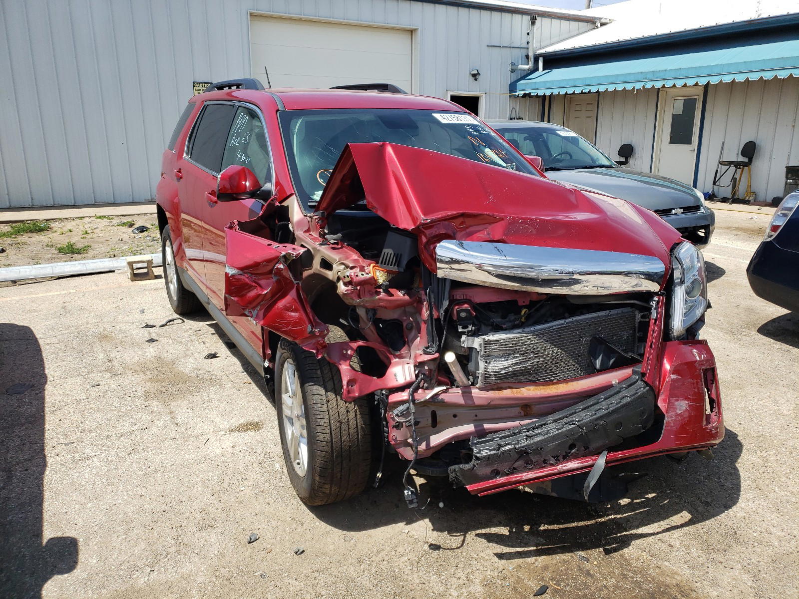 GMC TERRAIN SL 2014 with VIN 2GKFLSE35E6164721 - Photo from auction