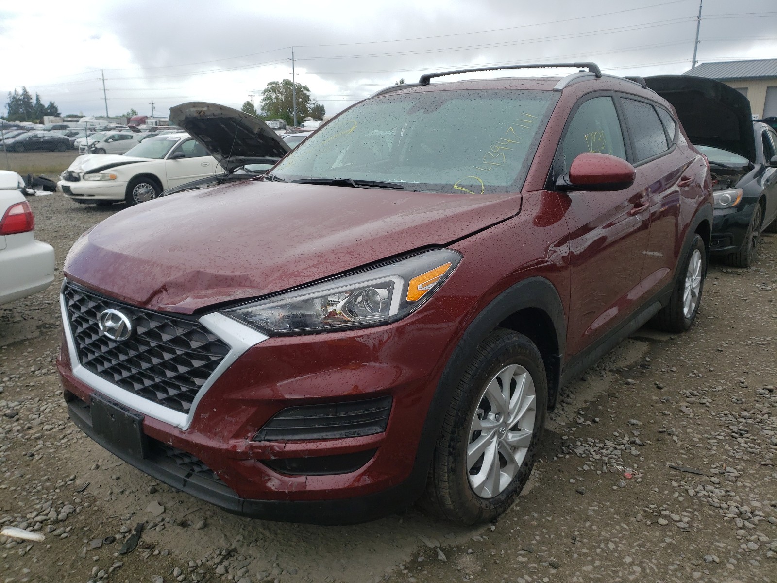 Photo 2 from auction – 2020 HYUNDAI TUCSON LIM with VIN KM8J3CA43LU199018