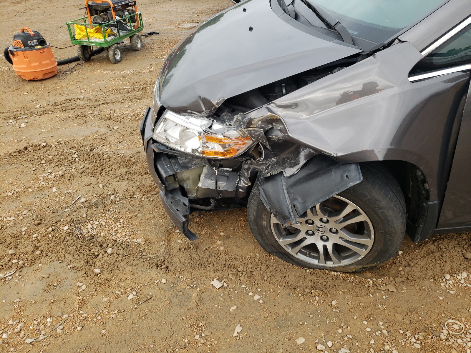 Photo 9 from auction – 2013 HONDA ODYSSEY EX with VIN 5FNRL5H63DB086433