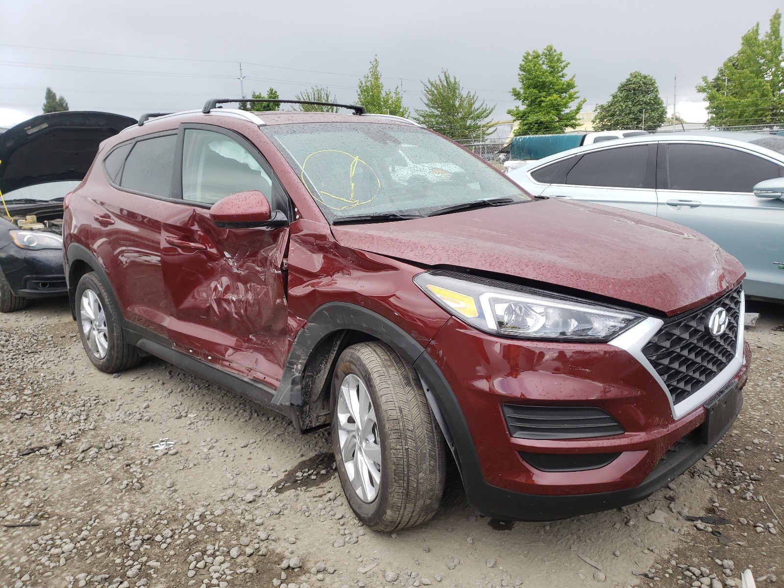 Photo 9 from auction – 2020 HYUNDAI TUCSON LIM with VIN KM8J3CA43LU199018