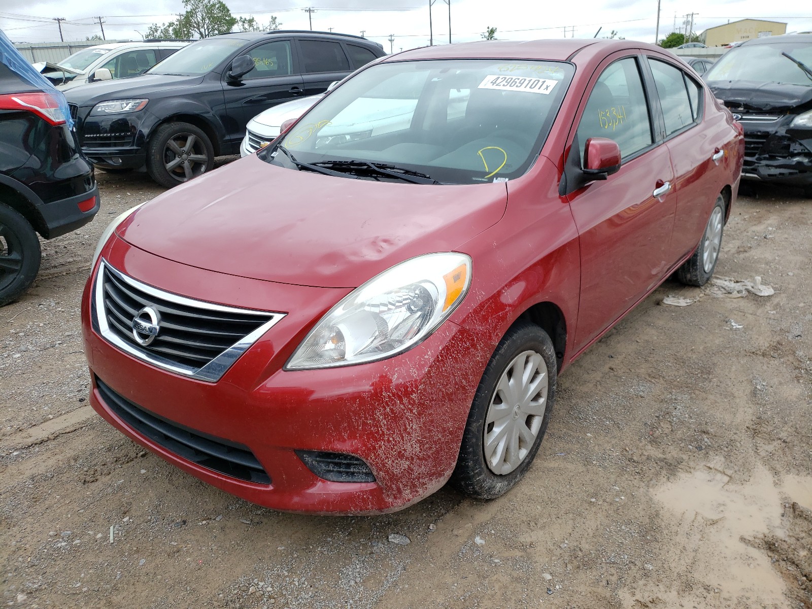 Photo 2 from auction – 2014 NISSAN VERSA S with VIN 3N1CN7AP9EL825454