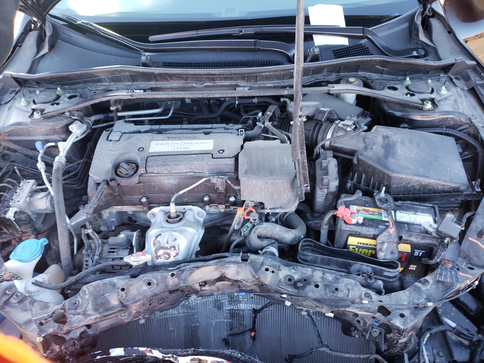 Photo 7 from auction – 2014 HONDA ACCORD EX with VIN 1HGCR2F73EA011242