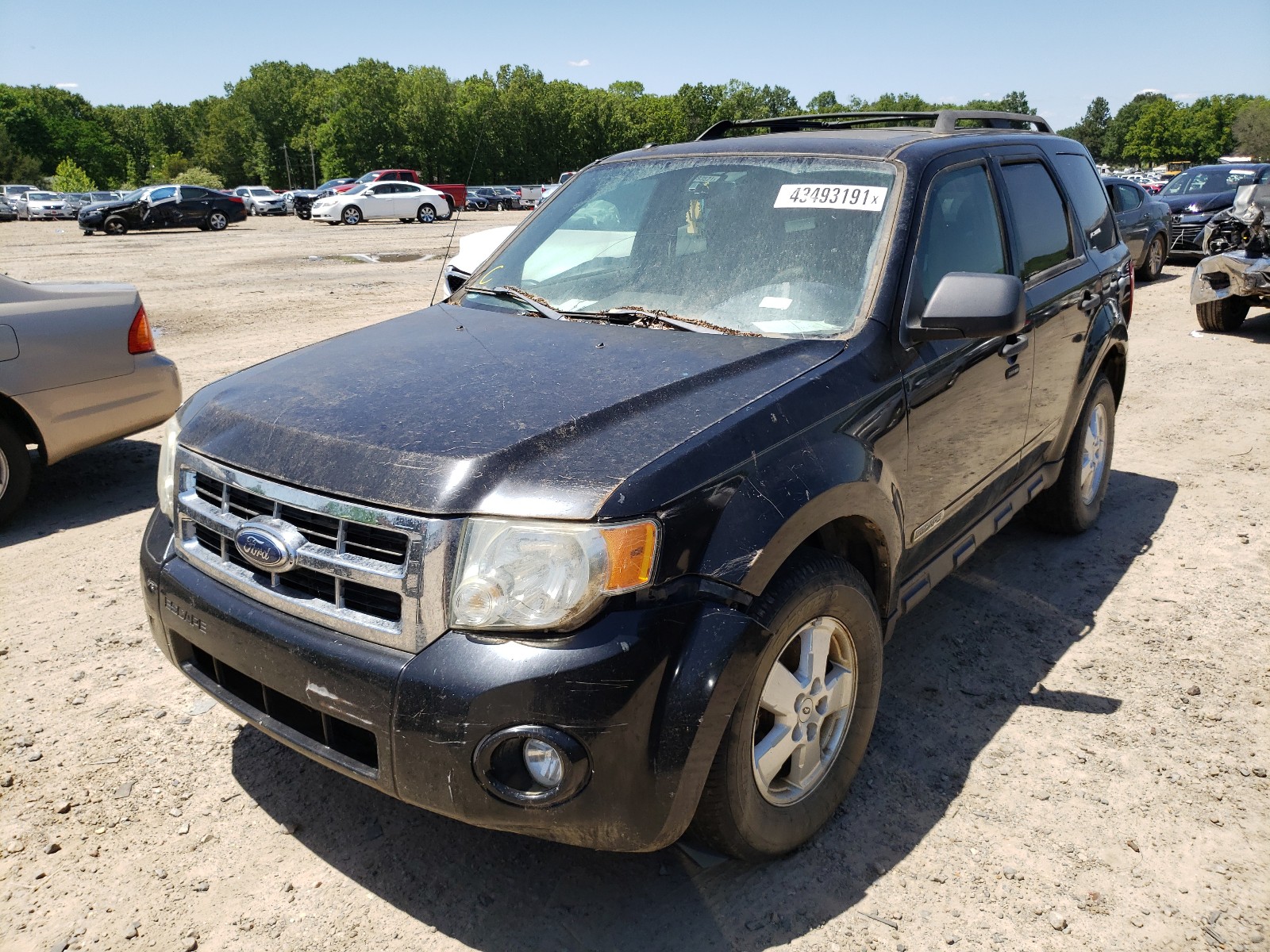 Photo 2 from auction – 2008 FORD ESCAPE XLT with VIN 1FMCU03ZX8KC39711