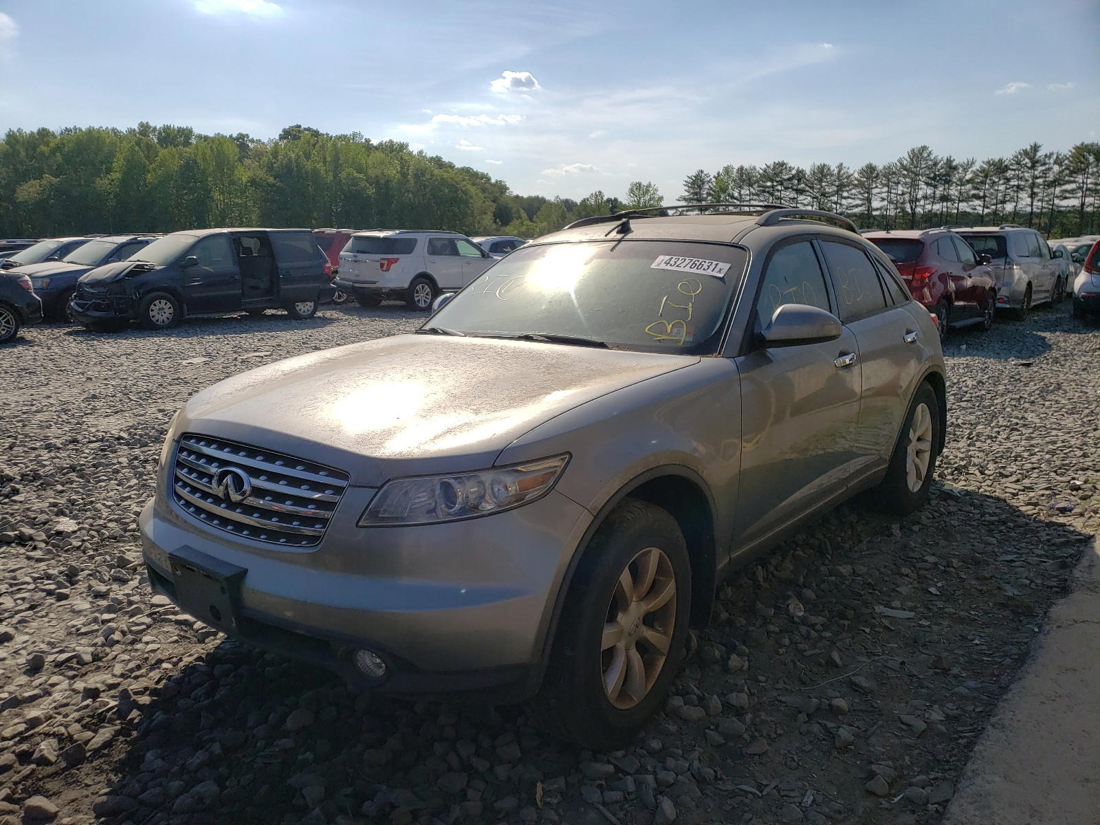 Photo 2 from auction – 2004 INFINITI FX35 with VIN JNRAS08W04X215768