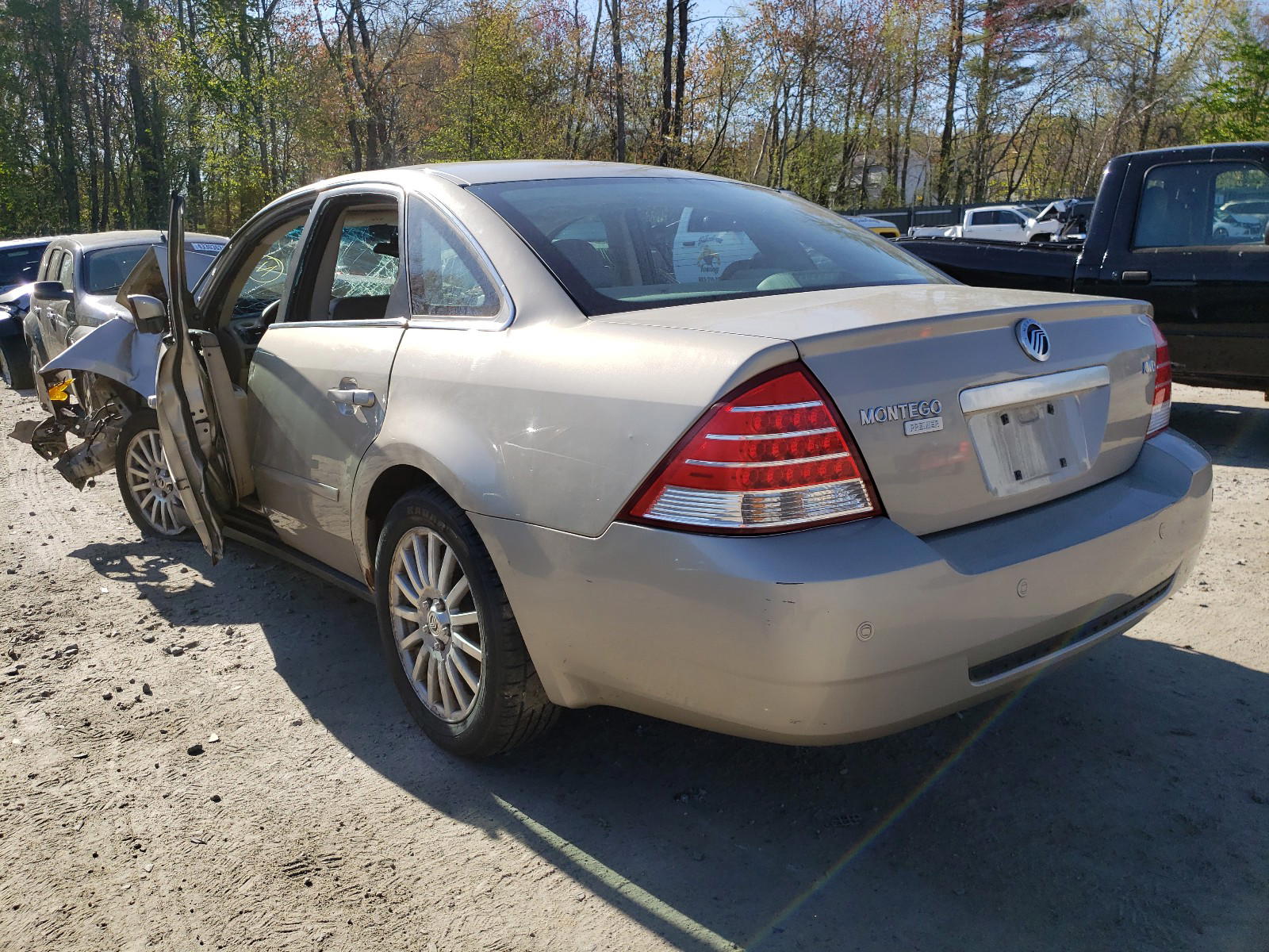 Photo 3 from auction – 2005 MERCURY MONTEGO PR with VIN 1MEFM43145G624701