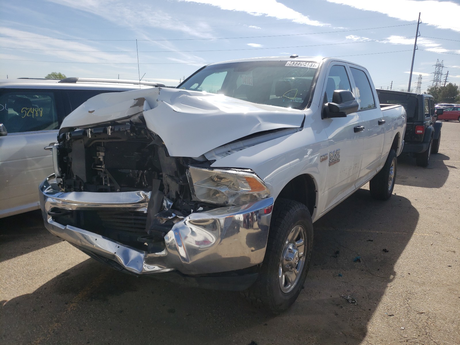 صورة رقم 2 من المزاد - 2018 RAM 2500 ST مع VIN 3C6UR5CJ7JG256245