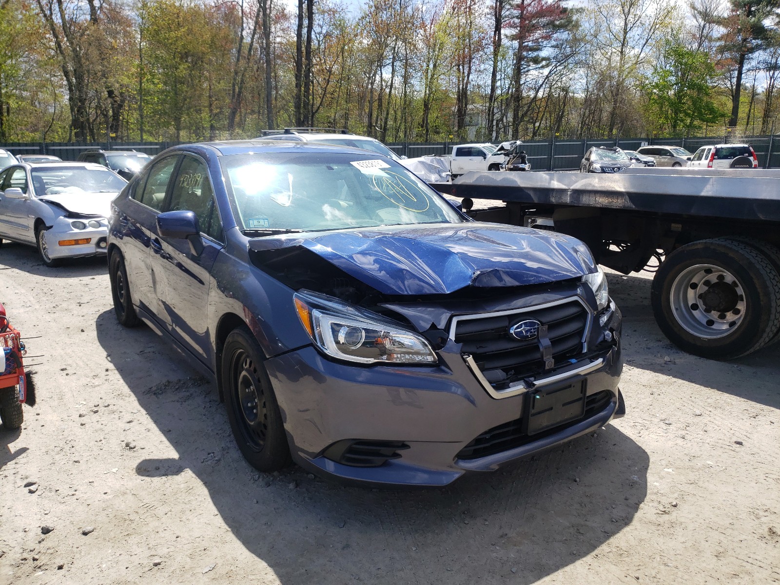 SUBARU LEGACY 2.5 2015 with VIN 4S3BNAD6XF3012100 - Photo from auction