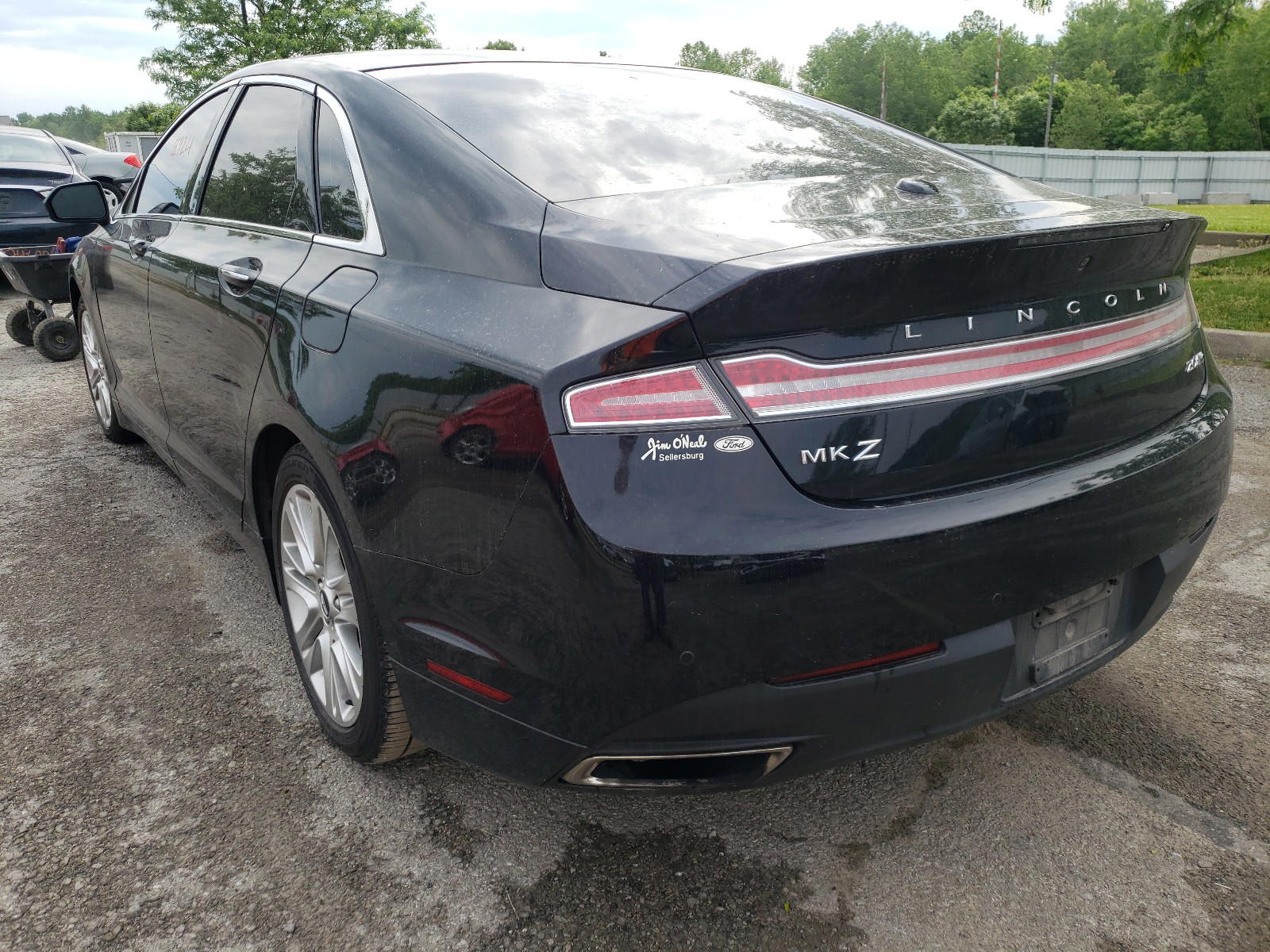 Photo 3 from auction – 2016 LINCOLN MKZ with VIN 3LN6L2J91GR631873