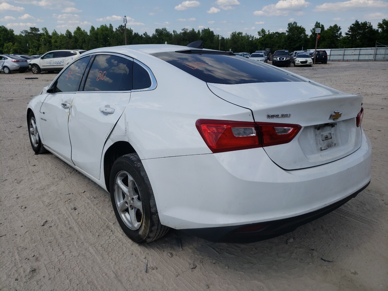 Photo 3 from auction – 2016 CHEVROLET MALIBU LS with VIN 1G1ZB5ST7GF307106