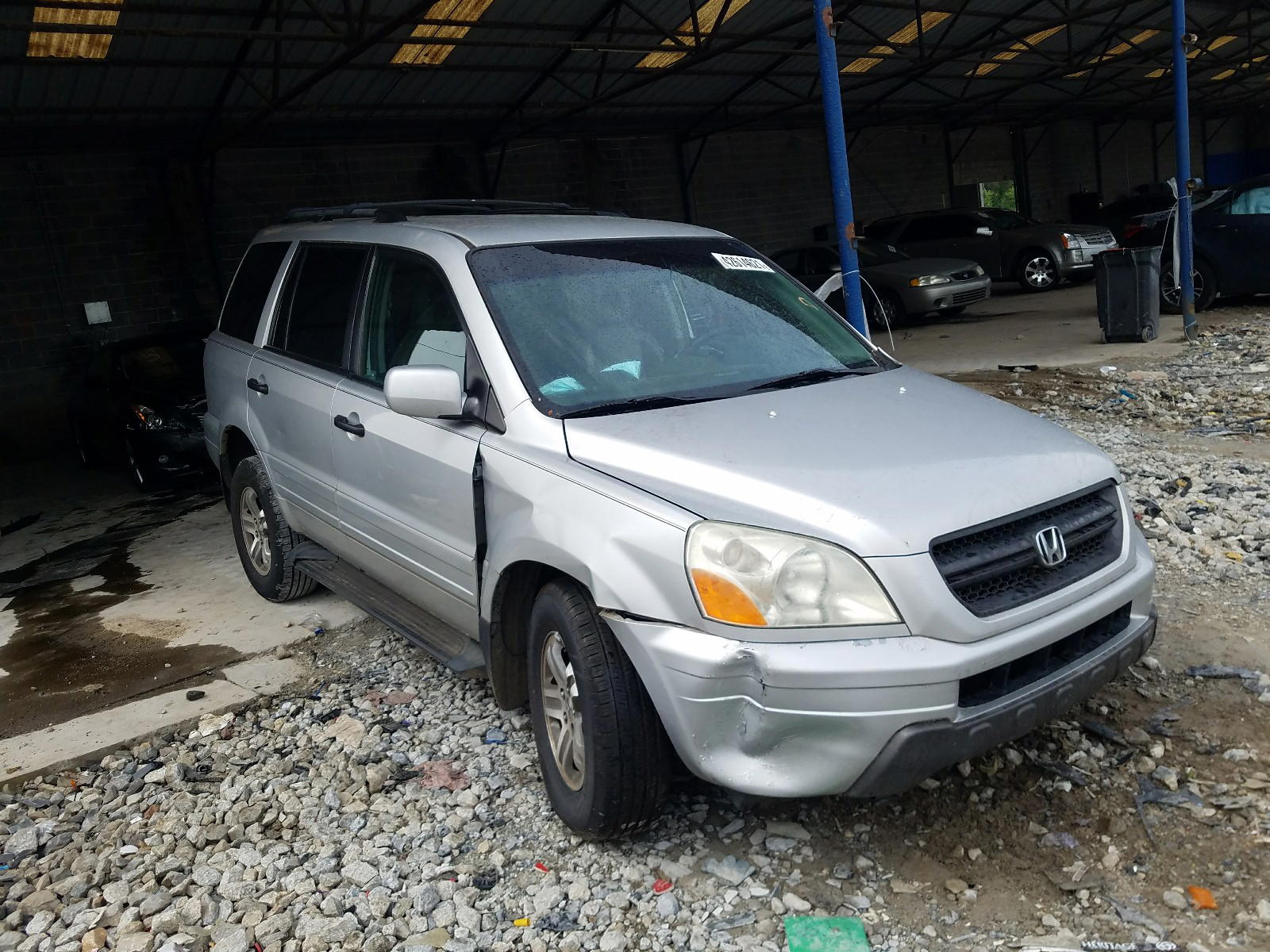 HONDA PILOT EXL 2003 with VIN 2HKYF18543H506087 - Photo from auction