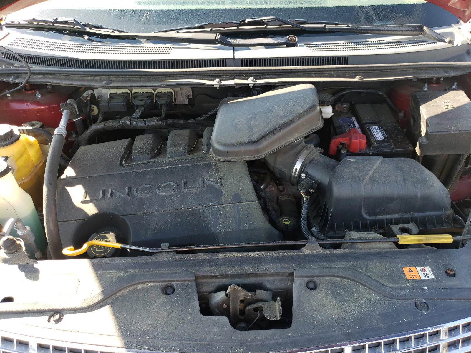 Photo 7 from auction – 2007 LINCOLN MKX with VIN 2LMDU88C77BJ05436