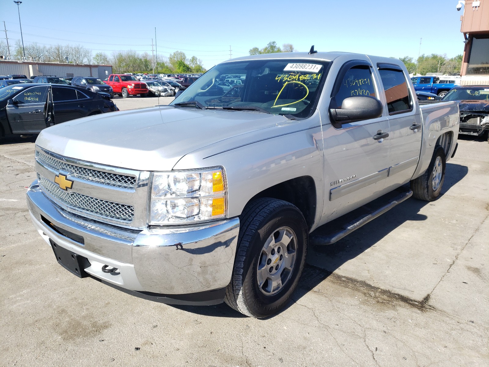 Photo 2 from auction – 2012 CHEVROLET SILVRDO LT with VIN 1GCPKSE77CF186874