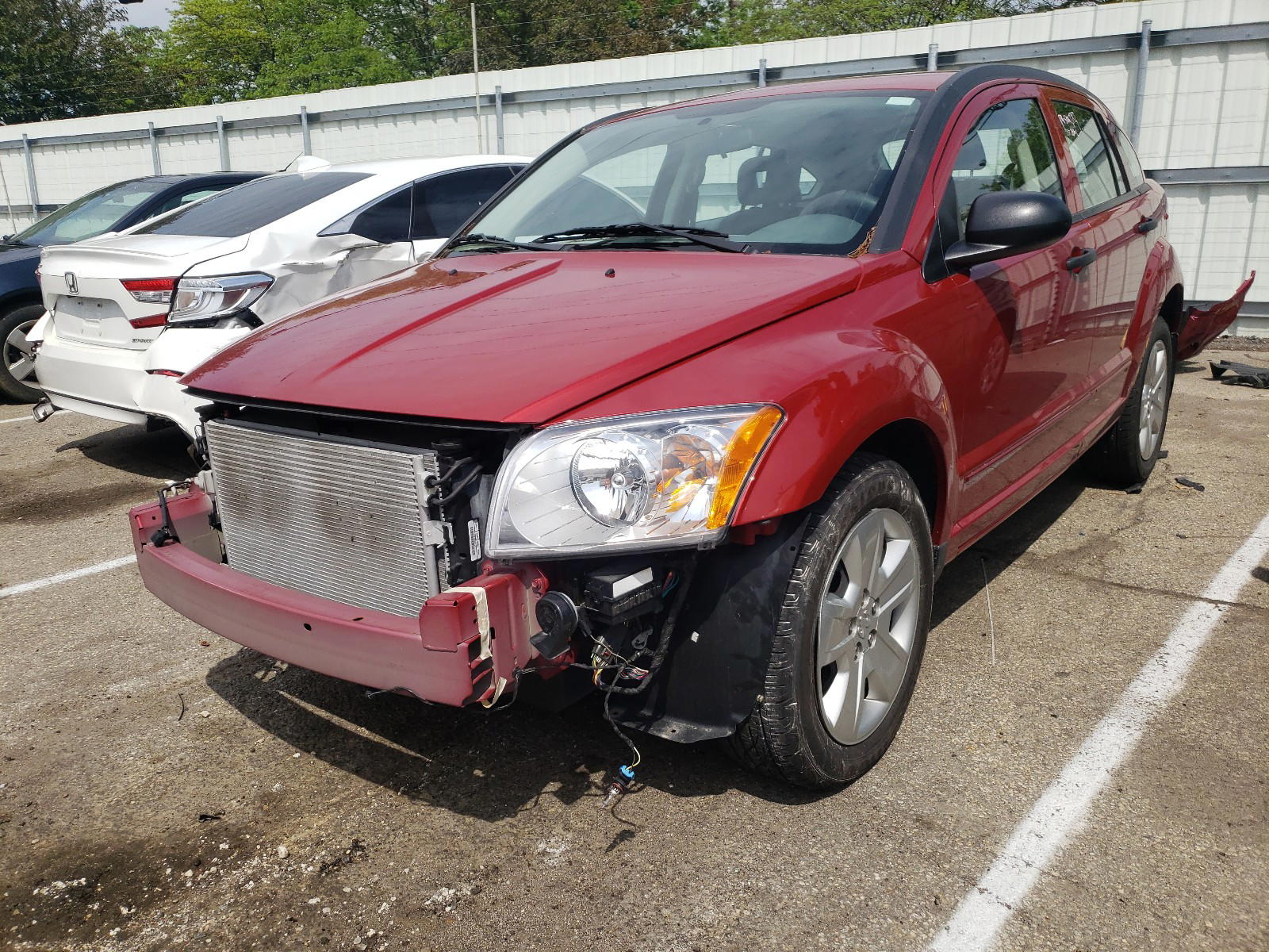 Photo 2 from auction – 2007 DODGE CALIBER SX with VIN 1B3HB48B37D417210