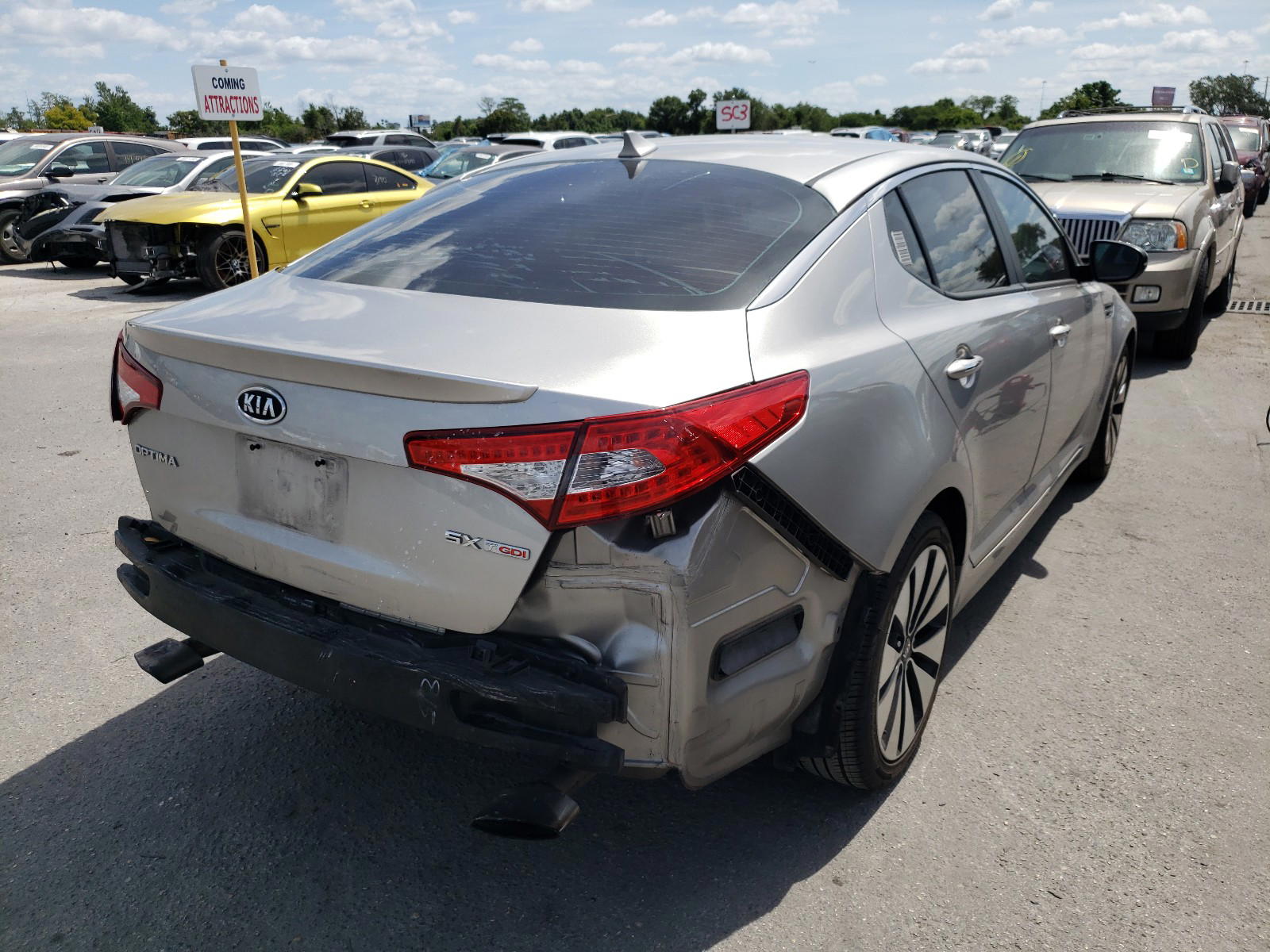 Photo 4 from auction – 2012 KIA OPTIMA SX with VIN 5XXGR4A62CG046091
