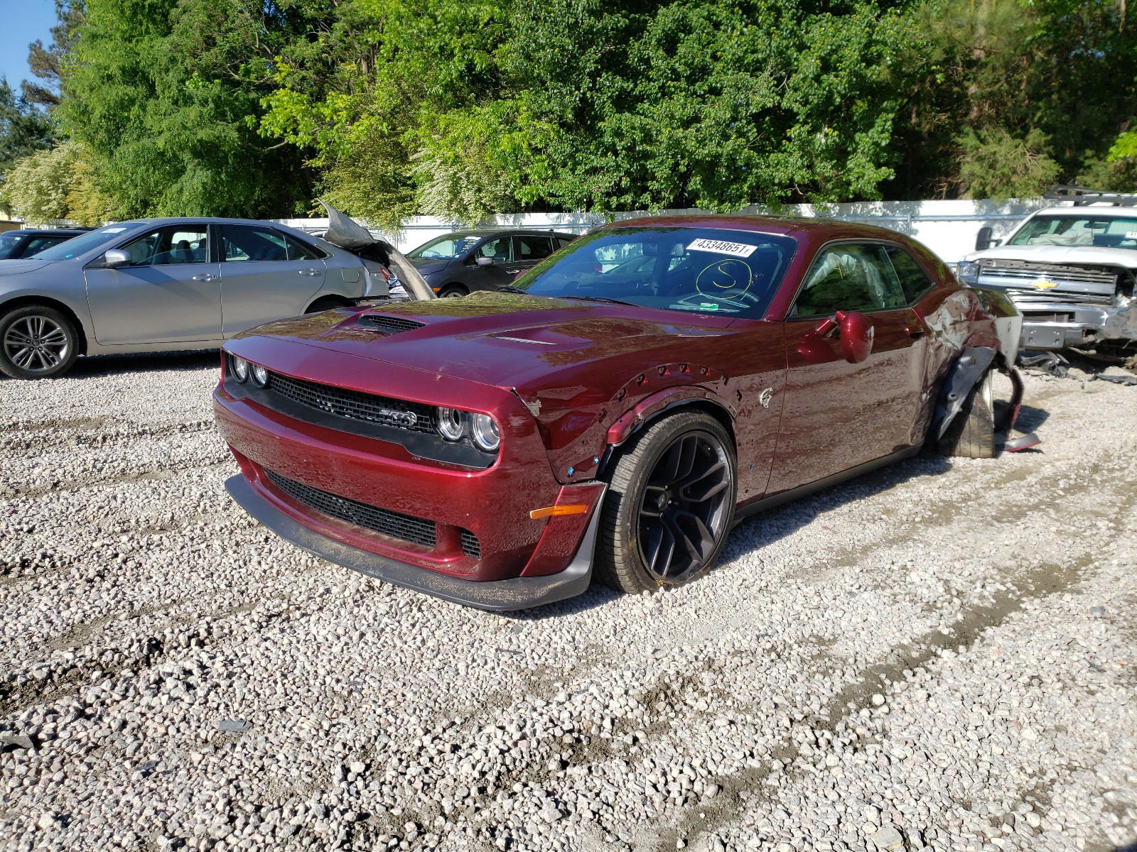 Photo 2 from auction – 2018 DODGE CHALLENGER with VIN 2C3CDZC98JH127709