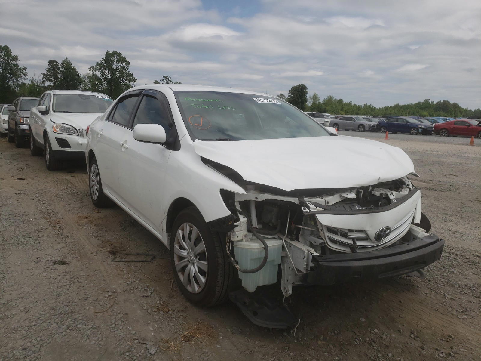 TOYOTA COROLLA BA 2013 with VIN 5YFBU4EE6DP113844 - Photo from auction