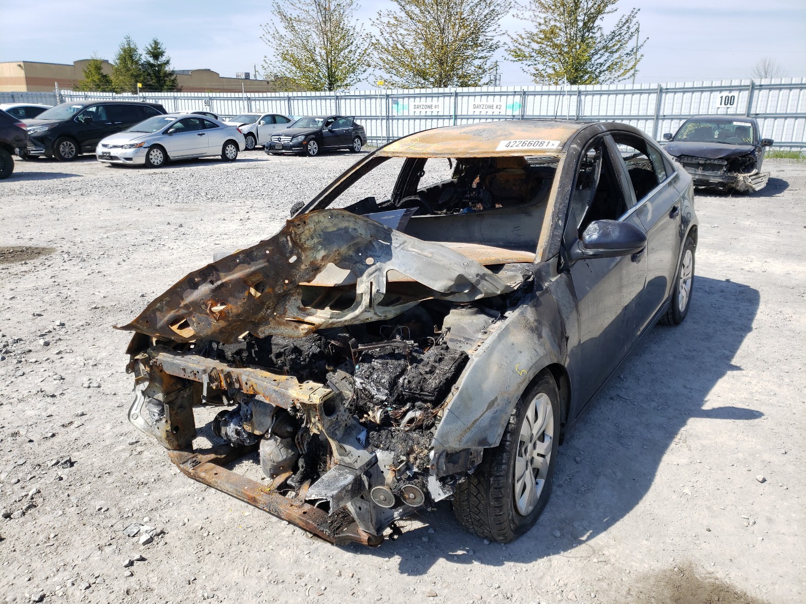 Photo 2 from auction – 2015 CHEVROLET CRUZE LT with VIN 1G1PC5SB0F7138342