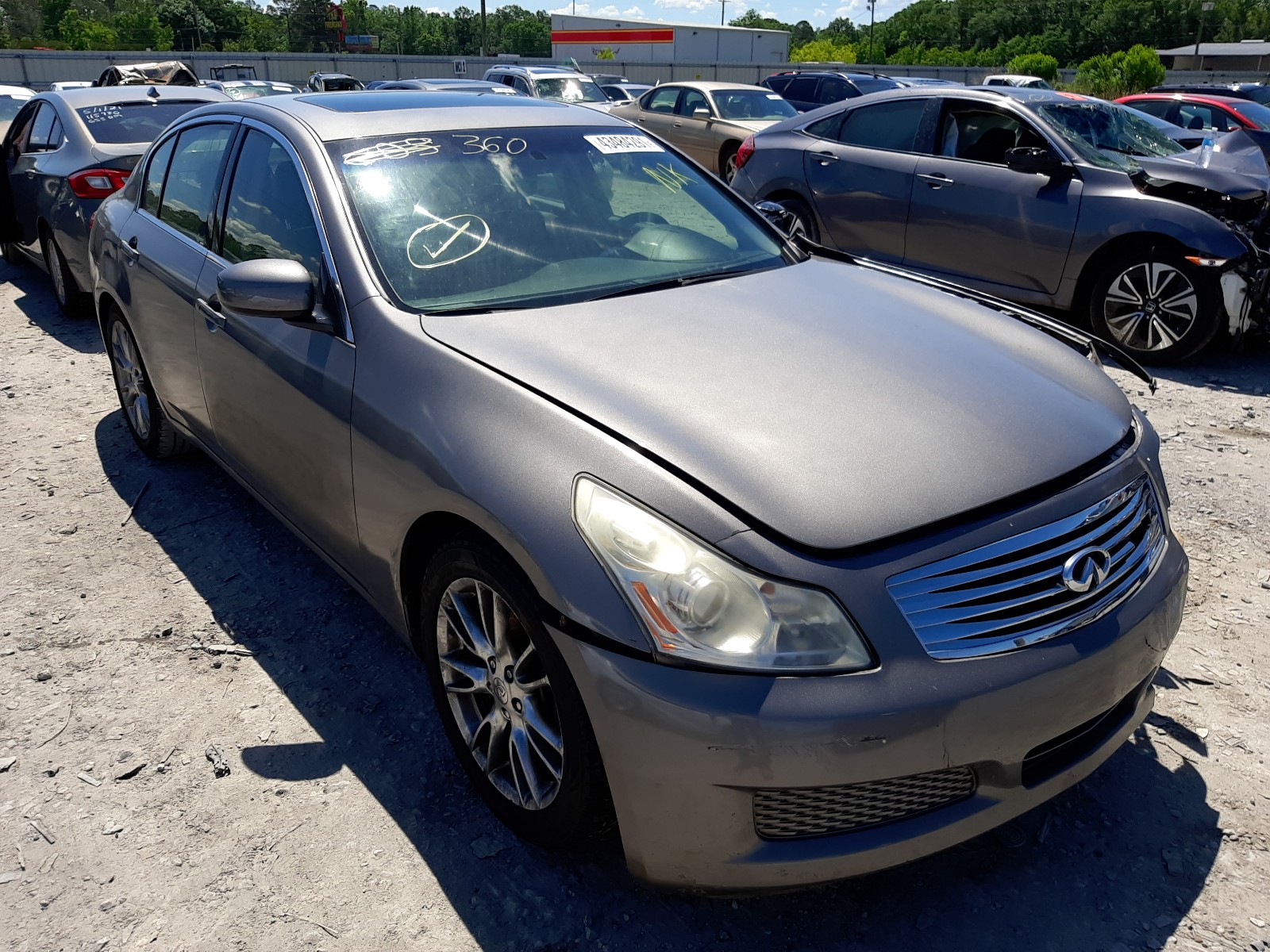 Photo 1 from auction – 2007 INFINITI G35 with VIN JNKBV61E77M707119