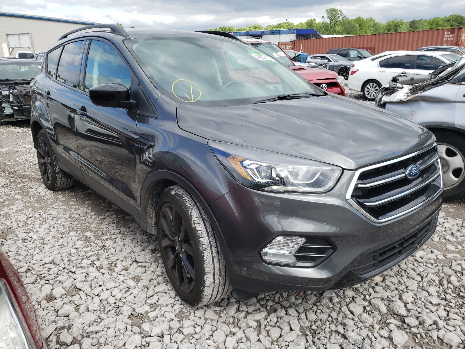 Photo 1 from auction – 2018 FORD ESCAPE SE with VIN 1FMCU0GD8JUD54493