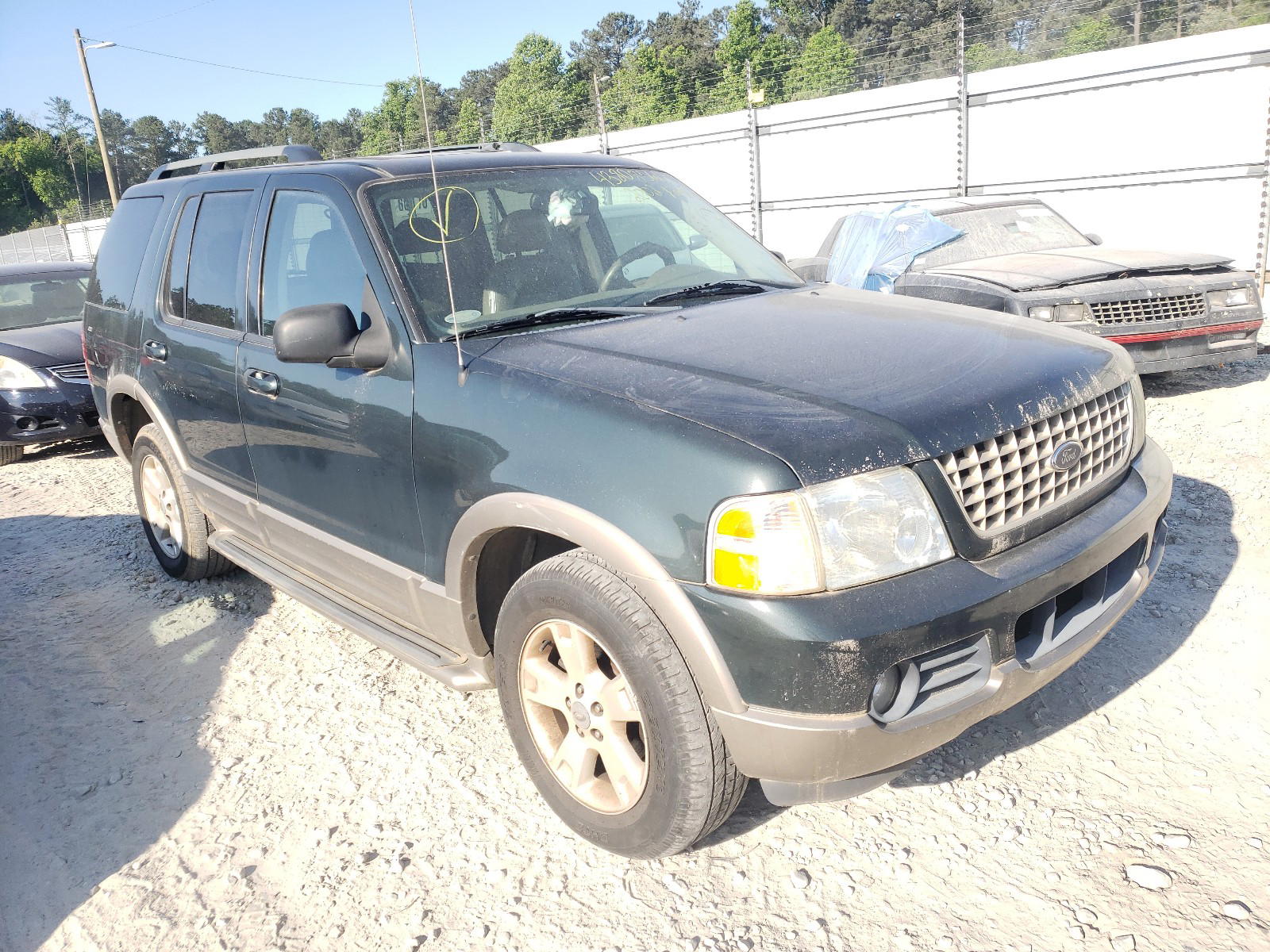 FORD EXPLORER E 2003 with VIN 1FMZU74W33UA82060 - Photo from auction