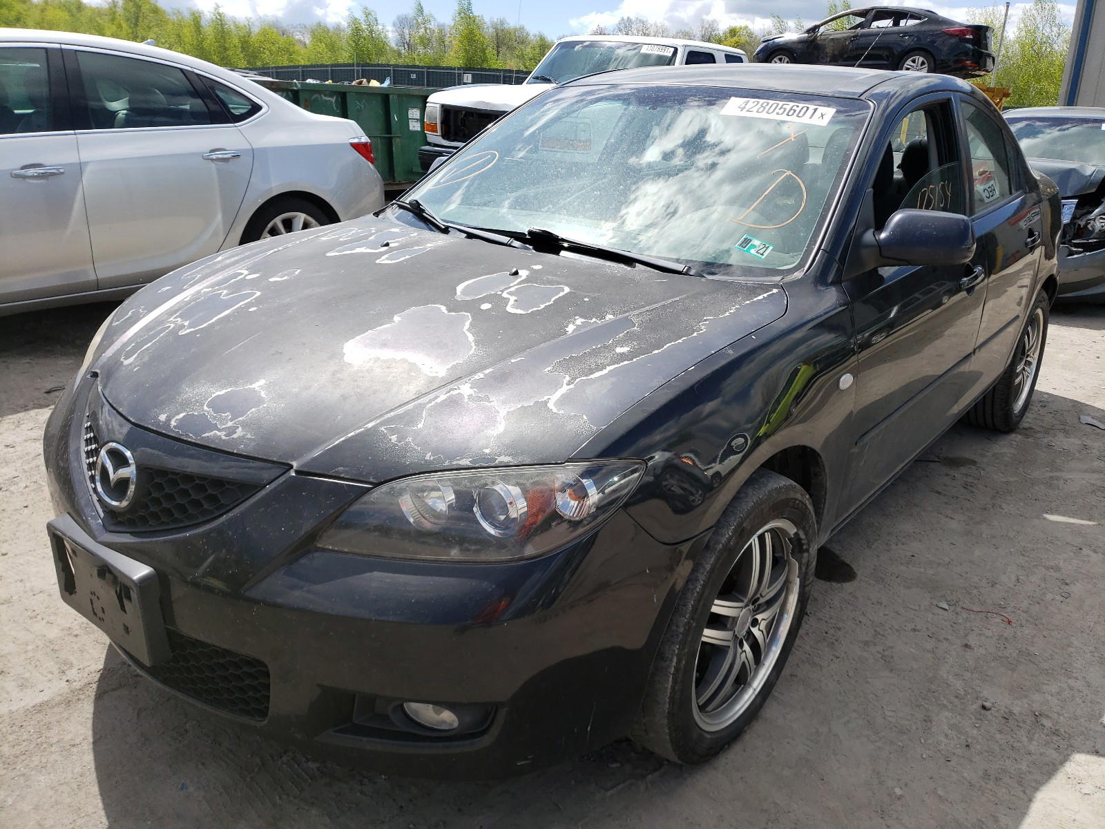 Photo 2 from auction – 2009 MAZDA 3 I with VIN JM1BK32G591196149