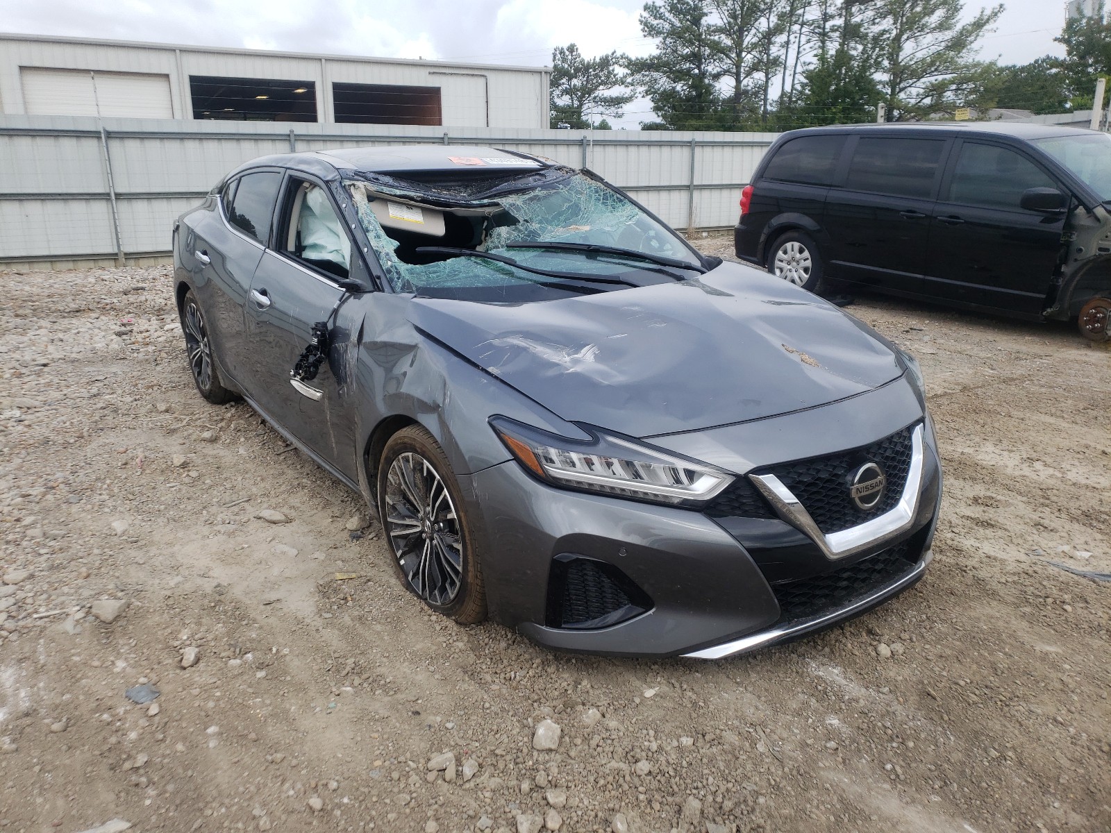 NISSAN MAXIMA S 2019 with VIN 1N4AA6AV7KC384302 - Photo from auction