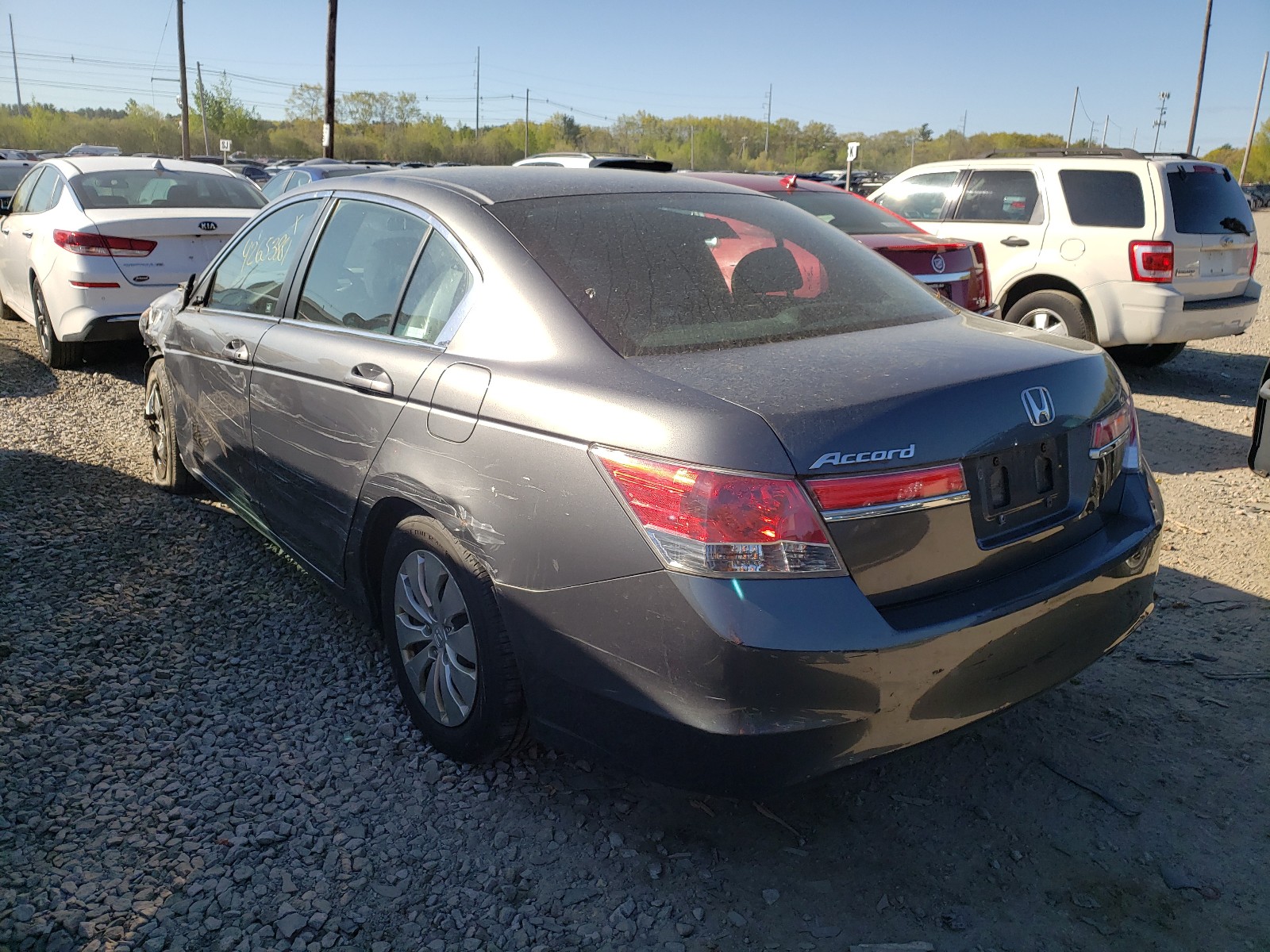 Photo 3 from auction – 2012 HONDA ACCORD LX with VIN 1HGCP2F37CA189557